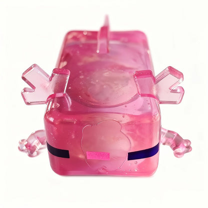 Axolotl Squishy Squeeze Toys 2 Pack – Soft Stretchable Stress Relief Sensory Fidget Toy for Kids Adults Party Favor Bag Fillers Classroom Rewards Halloween Christmas Easter Birthday Gift