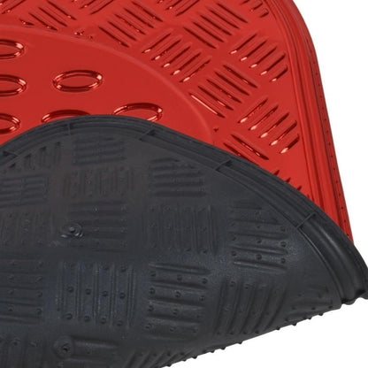 Waterproof Car Floor Mats 4pcs Set – PVC All-Weather Protection, Dustproof Easy-Clean Full Set for Cars, SUVs & Trucks, Anti-Slip, Multiple Colors Available