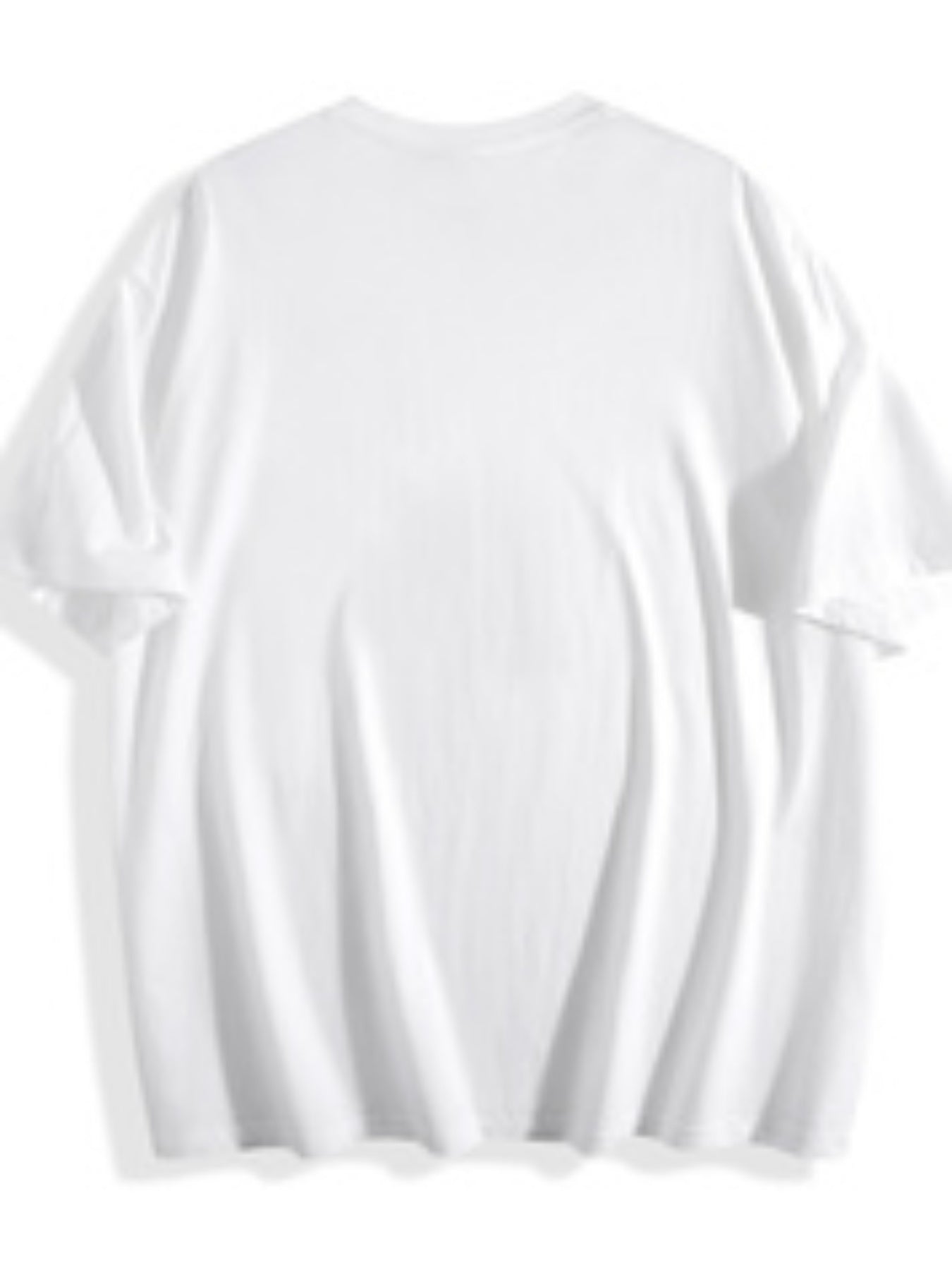 Men's Oversized T-Shirt - Round Neck Short Sleeve Weekend Style