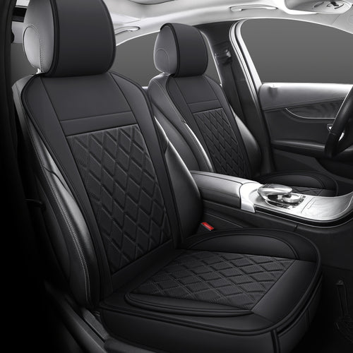 Front Seat Covers for Cars, Universal Fit Bucket Seat Protector Set, Full Surround High-Back Design, Anti-Slip Backing, Easy to Install, Fits Most Cars, SUVs & Trucks