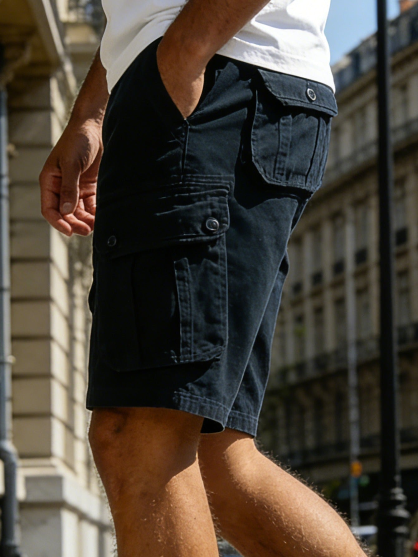 Men's Cargo Shorts - Stretch With Pockets Active Style