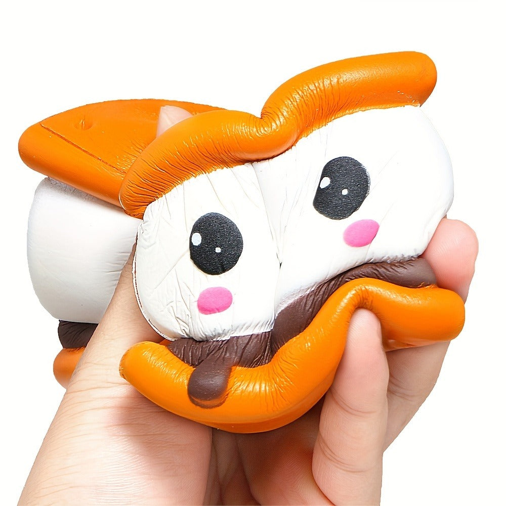 Chocolate Cookie Squishy Slow Rising Toy – Soft PU Sensory Fidget Squeeze Toy for Kids | Non-Toxic, Safe, Stress Relief | Butter & Chocolate Scented