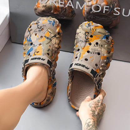 Men's Clogs - Non-Slip Sole & Breathable Comfort