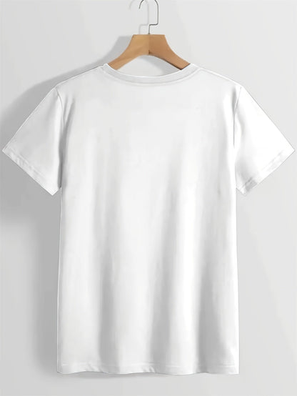 Unisex's American Flag T-Shirt - Short Sleeve 355877