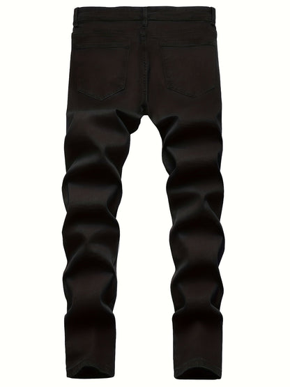 Men's Slim Fit Jeans - Classic Wash Clean Finish Everyday 483045
