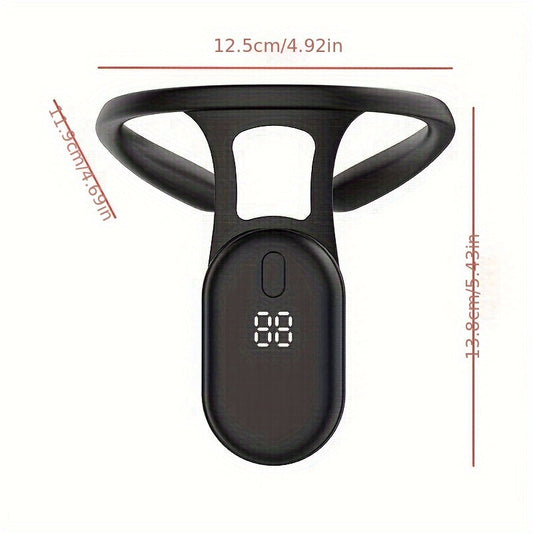 Posture Corrector for Neck & Back Support – Cervical Spine Alignment Reminder Device for Office Workers, Desk Jobs & Long Screen Time, Lightweight & Adjustable Posture Shaping Tool