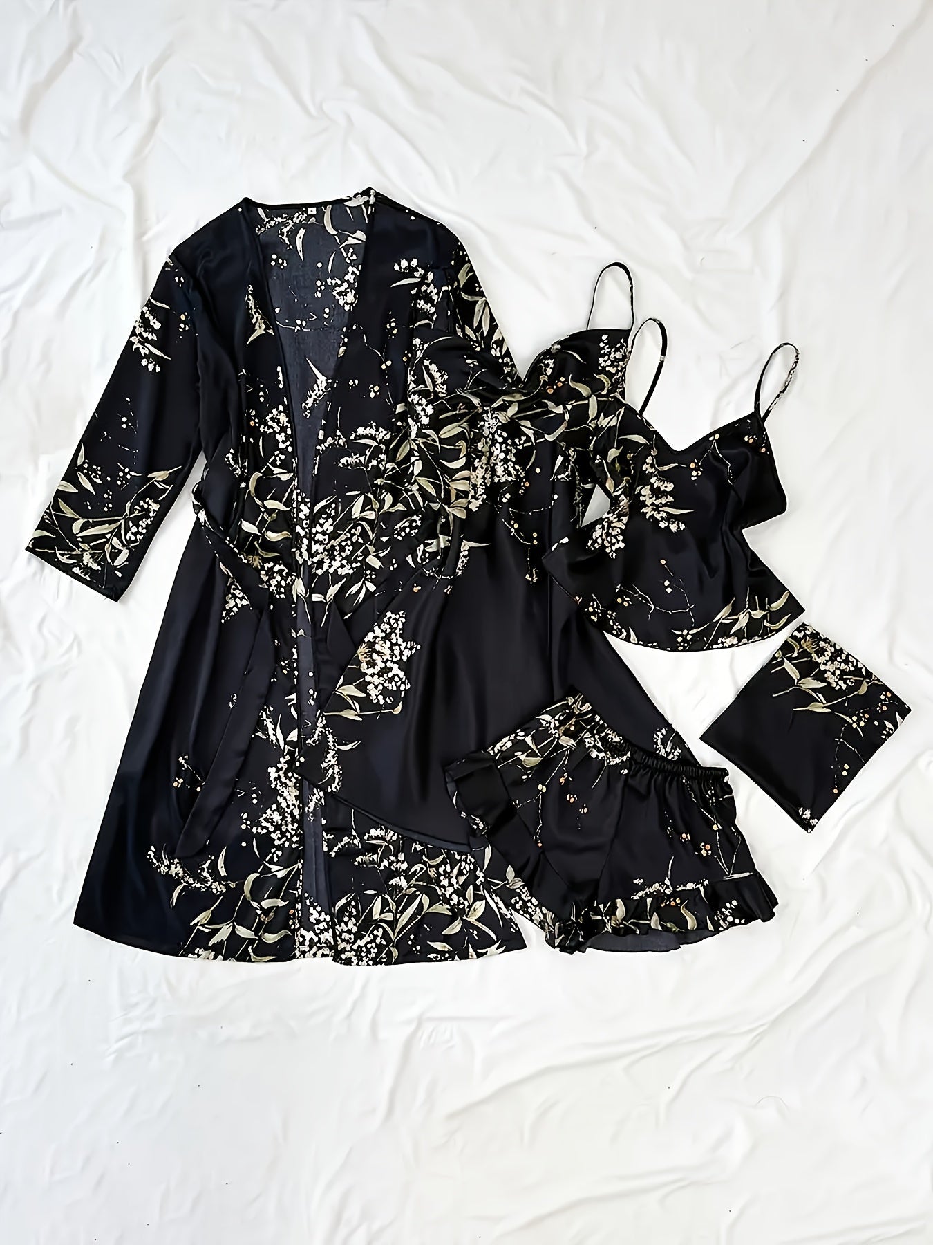 Women's Shorts Outfit Set - Printed Style 289701