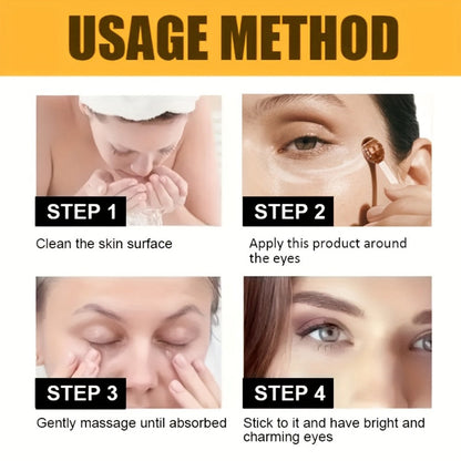 Bee Venom Eye Cream 5 Pack Instant Lifting Firming Anti-Aging Under Eye Treatment - Dark Circles Puffy Eyes Eye Bags Wrinkles Antioxidant Formula for Women All Skin Types