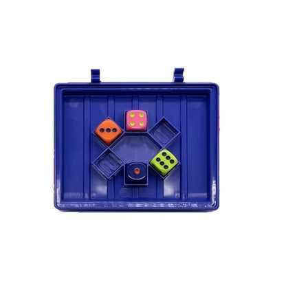 Fast-Paced Dice Rolling Board Game with 80 Dice – Addictive 2-4 Player Party Game for Adults & Groups, Portable Travel Game Night Set with Game Board, Graffiti Stickers & Rules