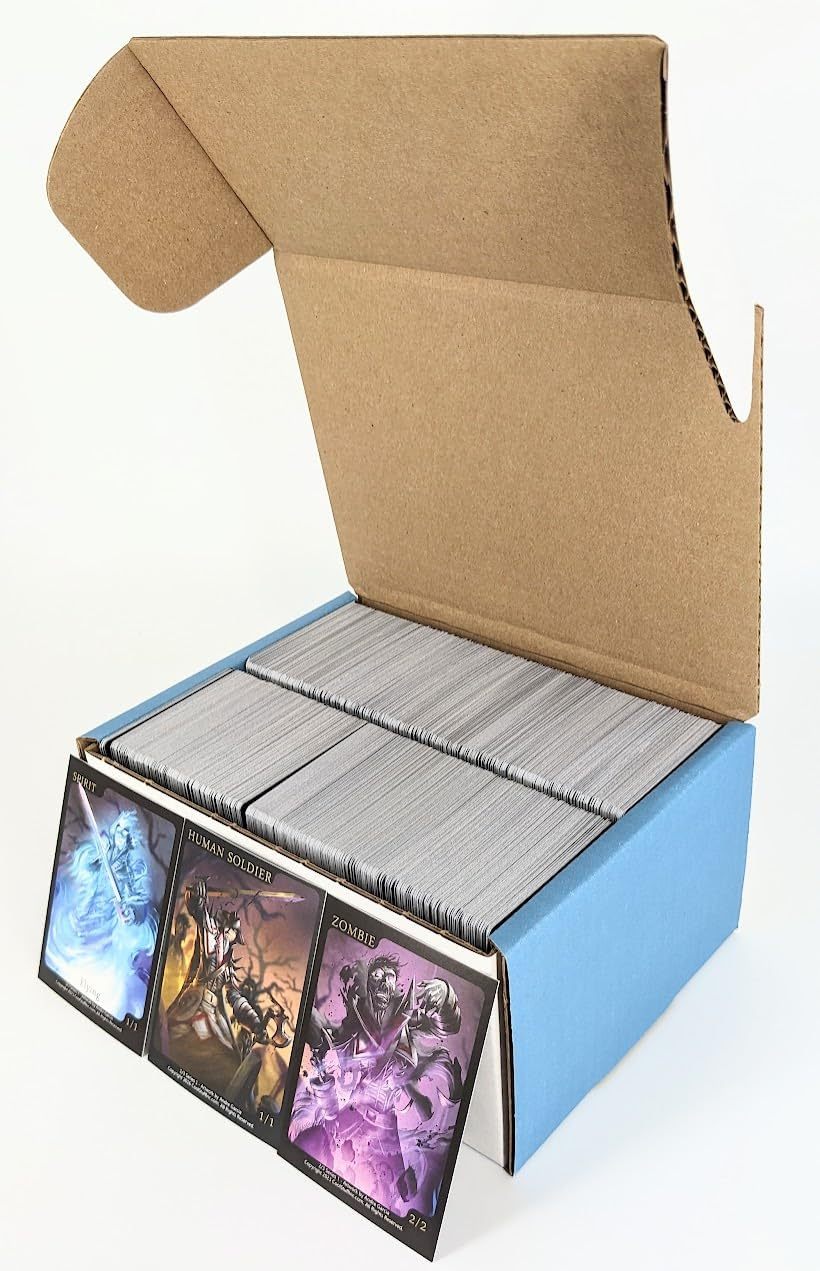 1000 Magic: The Gathering Cards Lot – 10+ Guaranteed Rares & 10+ Foils + Exclusive Tokens & Storage Box | Assorted MTG Bulk Collection for Deck Builders & Collectors
