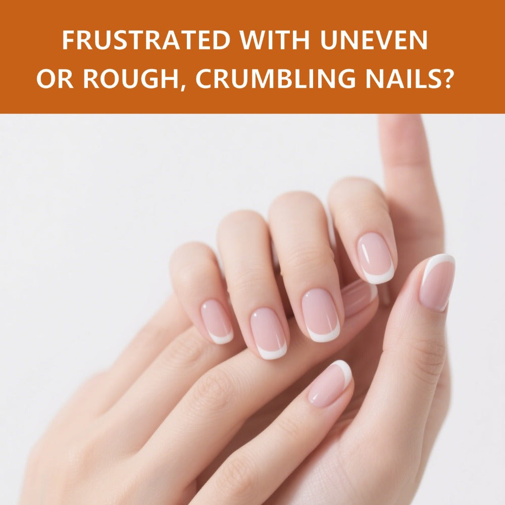 Nail Strengthener Liquid – Anti-Yellowing Extra Strong Formula, Softens & Moisturizes Nails & Cuticles, Restores Smooth Shiny Nails, Daily Treatment for Women & Men