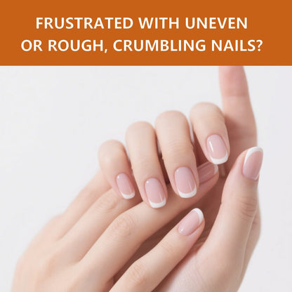 Nail Strengthener Liquid – Anti-Yellowing Extra Strong Formula, Softens & Moisturizes Nails & Cuticles, Restores Smooth Shiny Nails, Daily Treatment for Women & Men