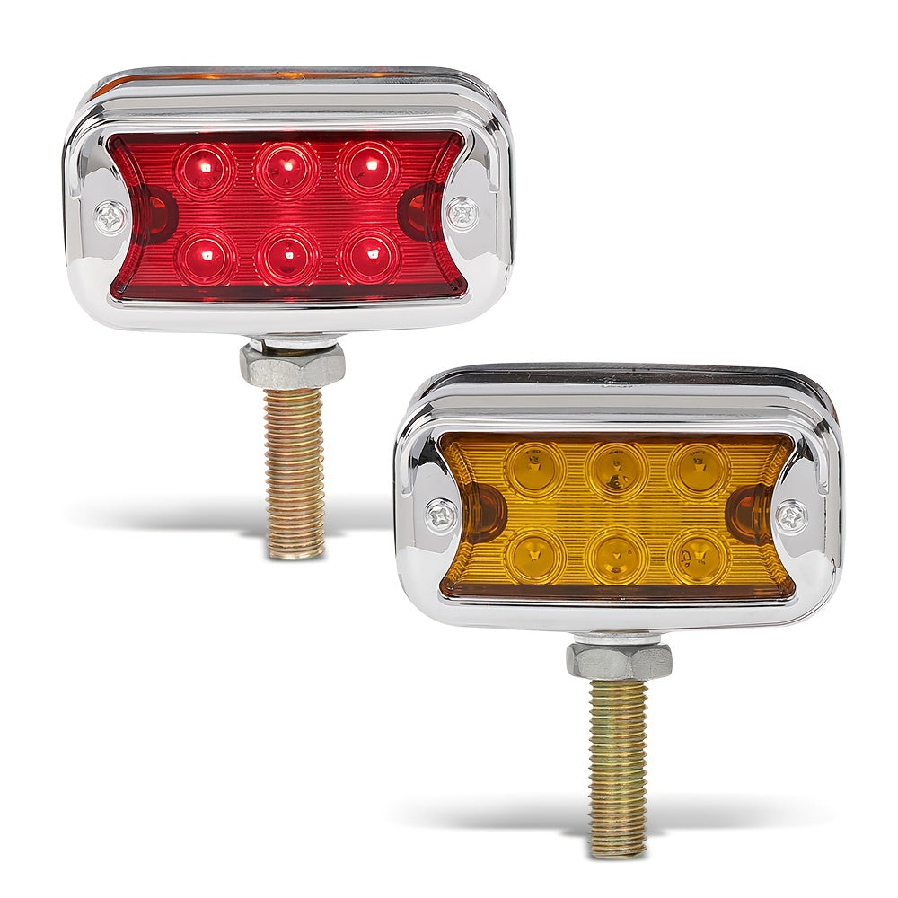 2/ 5 LED Magnetic Trailer Towing Lights Wire Trailer Lights Kit