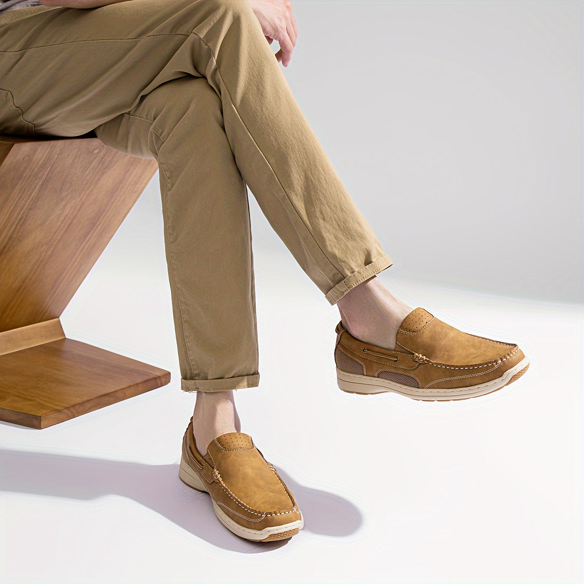 Men's Loafers & Slip-Ons - Breathable Mesh & Non-Slip Sole 703077