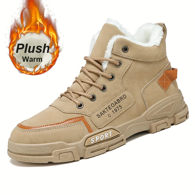 Men's Snow Boots - Non-Slip Sole & Warm Lining 830693