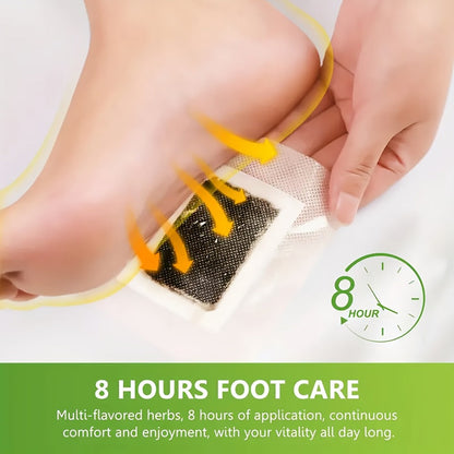 Foot Detox Pads Value Set 50pcs & 150pcs – Bamboo Vinegar & Ginger Deep Cleansing Overnight Patches, Alcohol-Free Natural Plant Formula, Green Golden Lavender Variants, Foot Care Gift for Women Men