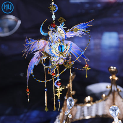 3D Metal Puzzle Model Kit – God's Eye & Angel's Eye MU Assembly, Laser-Cut DIY Craft, Artistic Home & Office Decor, Unique Birthday Gift for Adults, Teens, Girlfriend Boyfriend