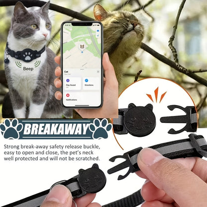 Pet GPS Tracker Collar Set – Smart 2-in-1 Locator for Cats & Dogs | 5-Piece Bundle or Standalone Tracker, iOS Compatible