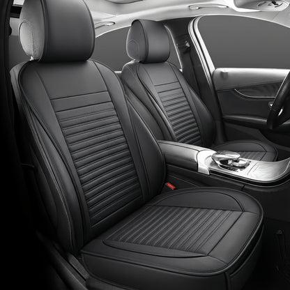 Car Seat Covers Front Pair – Universal Fit Bucket Seat Protector, Anti-Slip Full Surround High-Back Design, 15 Colors, Fits Cars SUVs Trucks