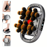 Gray 22 Heads Massage Gun Flag