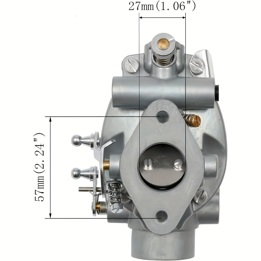 Ford Tractor Carburetor for 8N 9N 2N (1939-1952) - Replaces 8N9510C, 9N9510A, TSX241A, TSX33 - Includes Gasket & Bolts, Marvel Schebler & Zenith Compatible
