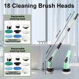 1 green machine + 18 brush heads