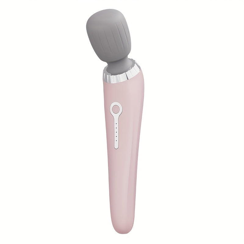 Portable Handheld Massage Stick – USB Rechargeable Wand Massager with 5 Adjustable Speed Levels, Relieves Neck, Back, Leg & Waist Tension, Compact Travel Massager, Holiday Gift for Family & Friends