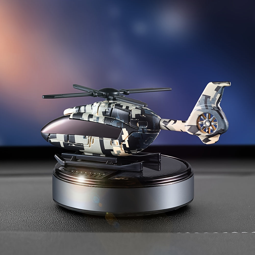 Solar Car Perfume Diffuser Aromatherapy Dashboard Helicopter Decoration Air Freshener Deodorant Car Accessories Gift