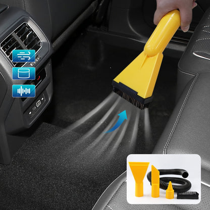 12V Car Vacuum Cleaner Wet Dry - Blow & Suction Double Function, Large Capacity 0.4L+ Bucket Style, Cylinder Portable Auto Interior Cleaning Tool, Plugs into Car Outlet, 7 Colors