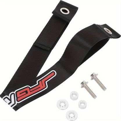 Motorcycle Recovery Tow Strap Set – Adjustable Front & Rear Nylon Straps for Off-Road Dirt Bikes, Motocross & Trail Riding, Heavy-Duty Pull Belt for Stuck Bike Recovery