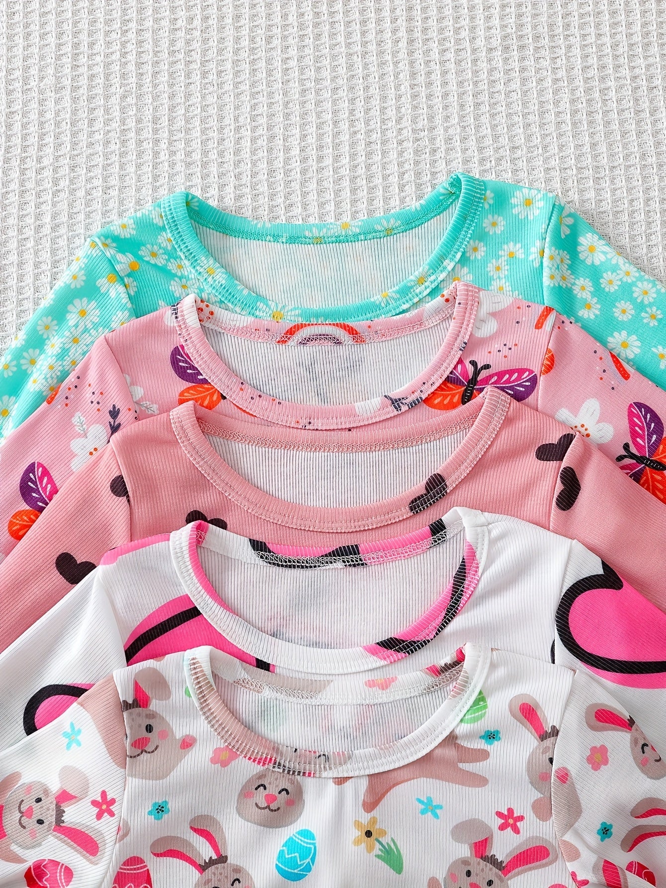 Baby Girl Floral T-Shirt - Long Sleeve Spring