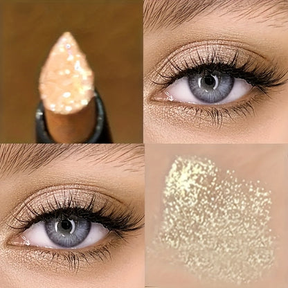 Shimmer Eyeshadow Stick Set 6 Pcs for Women – Pearl Sparkling Waterproof Long-Lasting Eye Makeup Pens with Squalane, Easy Blendable No-Brush Eyeshadow Kit, Gift for Her