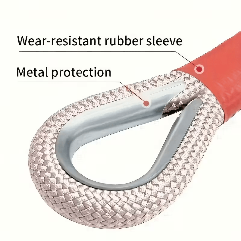 Heavy Duty Recovery Tow Rope, 44000/40000/25000/5700 LBS Break Strength, Emergency Tow Rope for Truck Jeep ATV & More, Towing Strap with 2pcs D Ring Shackles, Reflective Safety Flag, Storage Bag, Truck Towing, Vehicle Recovery, Durable Strap