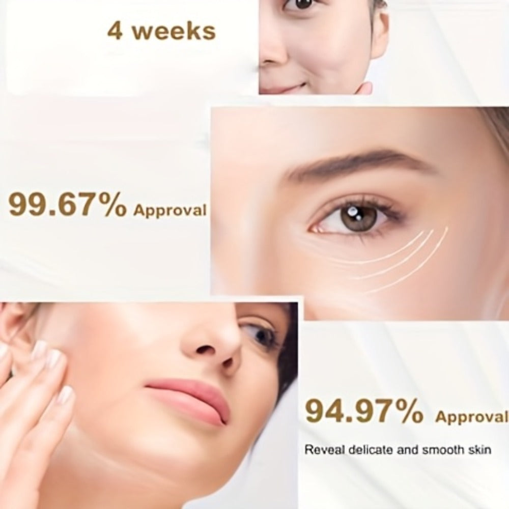 Anti-Aging Skin Care Set for Women 24K Gold Polypeptide Complete Day & Night Routine Peptide Face Care Kit Firming Brightening All Skin Types Luxury Gift Set