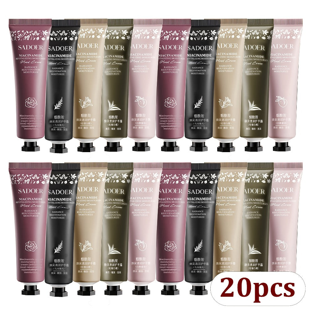 Travel Size Hand Cream Set 10 20 30pcs Scented Moisturizing Lotion — Deep Hydration for Dry Cracked Hands & Body, Nourishing Portable Mini Hand Lotion Gift Set for Women Men Fall Winter Holiday