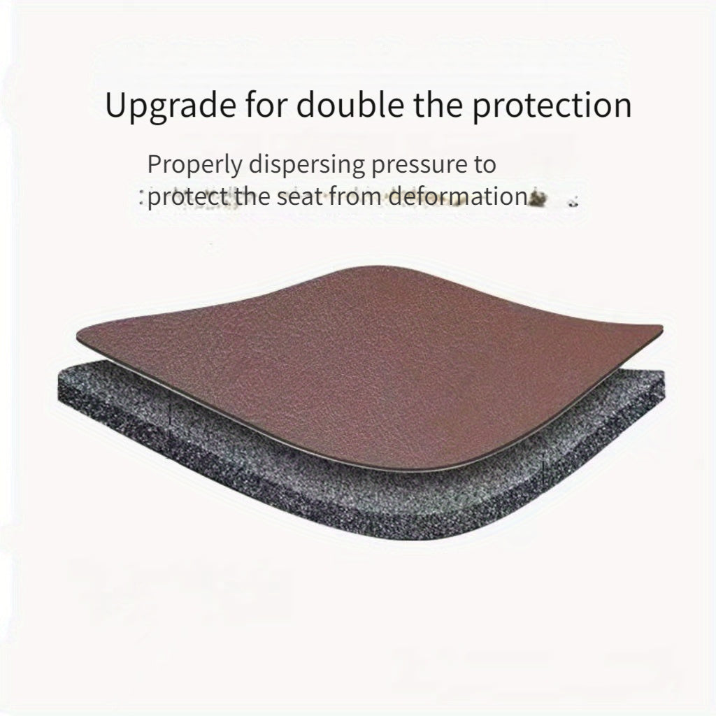 1pc Car Seat Protection Pad, Designed to Be Durable, Non-Slip, And Waterproof - Ideal for Safeguarding The Car'S Interior Seats Without Causing Any Damage Or Stains