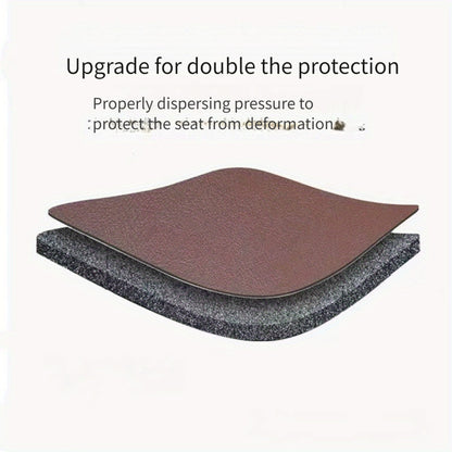 1pc Car Seat Protection Pad, Designed to Be Durable, Non-Slip, And Waterproof - Ideal for Safeguarding The Car'S Interior Seats Without Causing Any Damage Or Stains