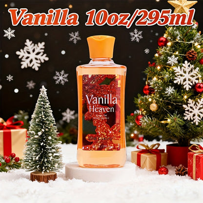 Vanilla Body Lotion Set with Glycerin — Nourishing Moisturizer for Women & Men, Lasting Vanilla Fragrance, 3 oz Travel Size & 10 oz Home Size, Couple Skincare Gift for Birthdays & Holidays