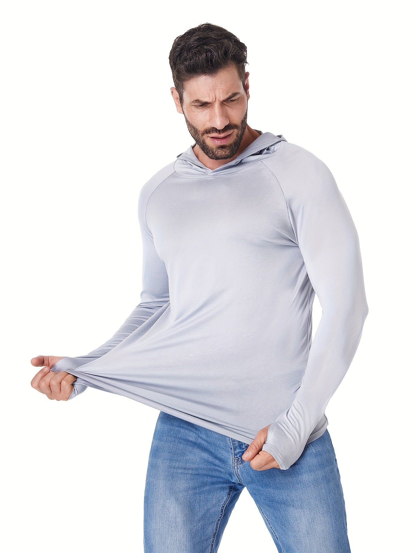Men's Rash Guard Swim Shirt - Quick Dry Resort Style