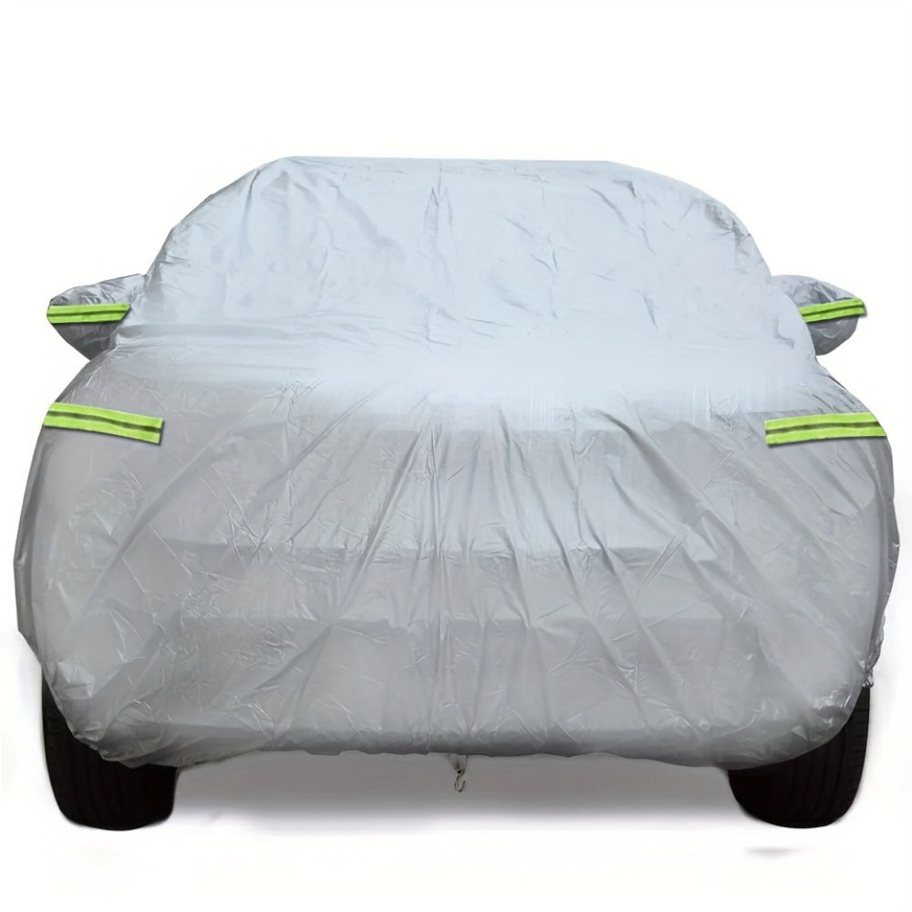 SUV Car Cover XXL Outdoor UV Sun Dust Protection – Fits Jeep Grand Cherokee & Large SUVs, 540x200x180cm All-Weather Waterproof Scratch-Resistant Vehicle Cover