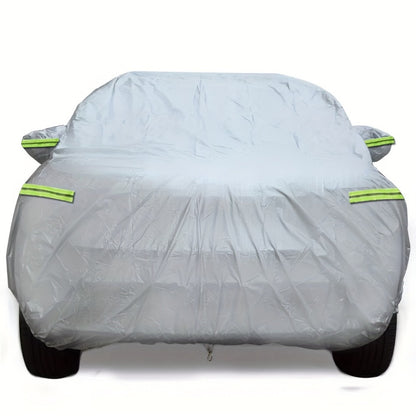 SUV Car Cover XXL Outdoor UV Sun Dust Protection – Fits Jeep Grand Cherokee & Large SUVs, 540x200x180cm All-Weather Waterproof Scratch-Resistant Vehicle Cover