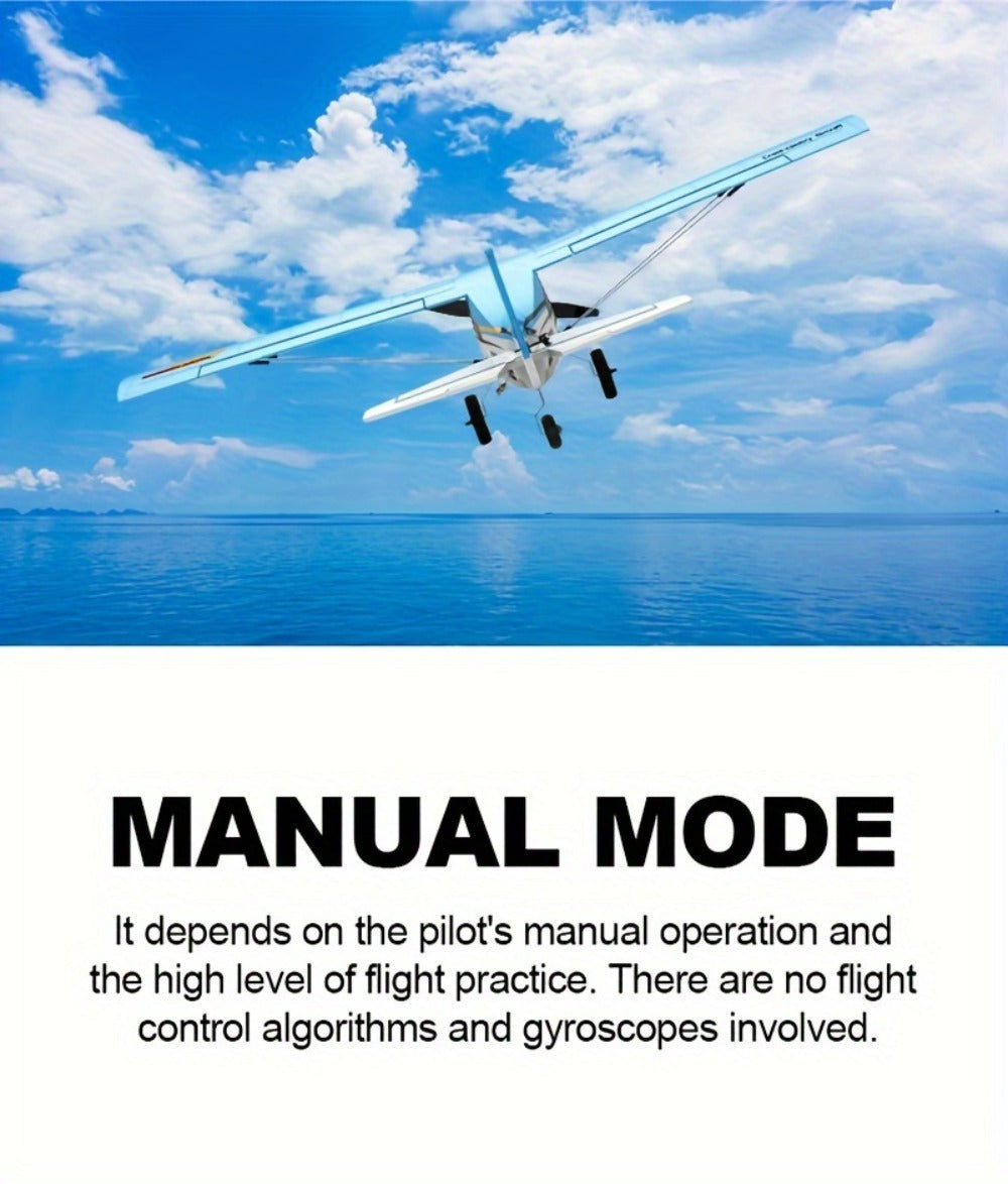 RC Airplane QIDI560 M7 Brushless Fixed Wing – 6-Channel 6-Axis Gyro Remote Control Plane with 3D Stunts, EPP Foam Aircraft, 120M Range, 2 Batteries Included, Gift for Beginners & Hobbyists