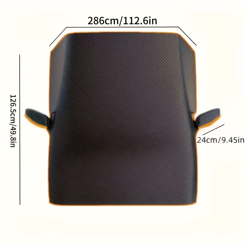 For All-Weather Windshield Cover with UV Protection And Snow Shield - Heavy-Duty Oxford Cloth Car Windshield Protector, Suitable for All Vehicles, Winter Snow And Sunshade Cover, Scratch-Resistant And Durable, Ideal for Year-Round Use