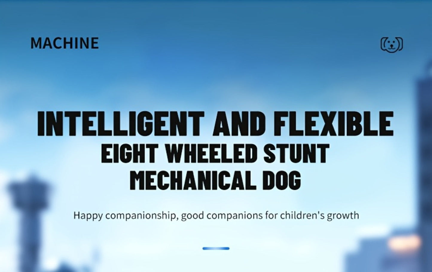 Robot Dog Toy for Kids – RC Smart Interactive Electronic Pet with Remote Control, Music & Action Show, Stunt Moves, Rechargeable STEM Gift for Boys & Girls Ages 3 4 5 6 8, Birthday Christmas Halloween