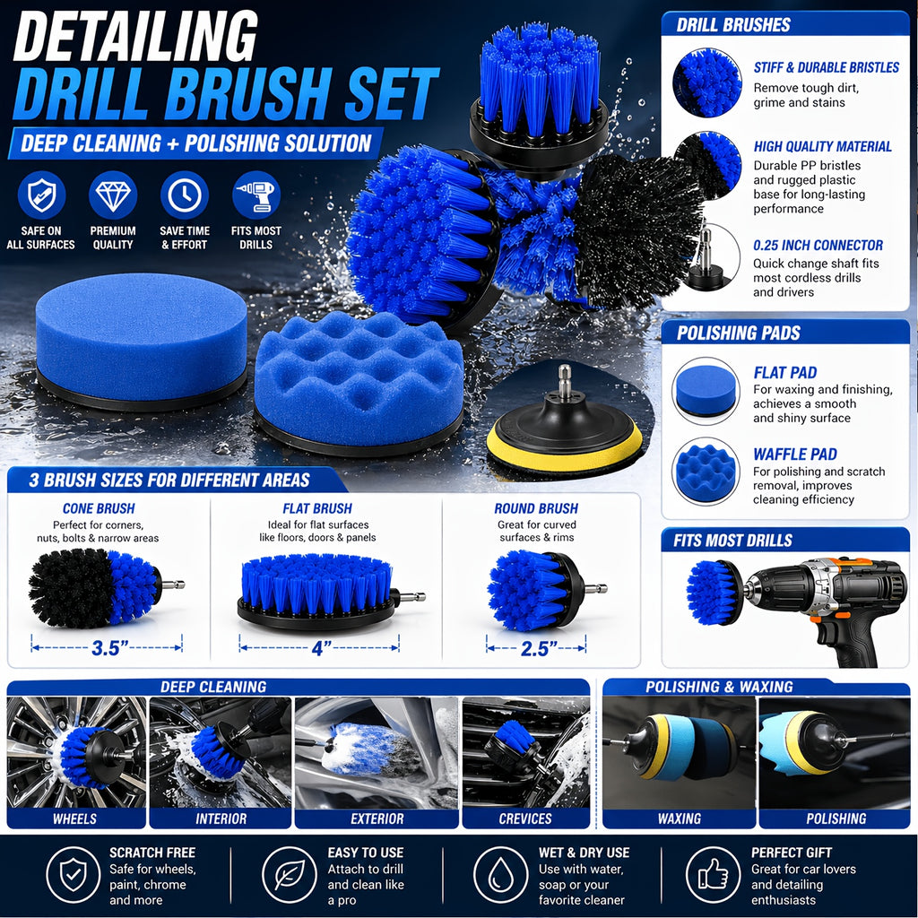 46pcs Car Cleaning And Washing Kit, Internal Detail Cleaning Kit, Equipped with High-power Handheld Vacuum Cleaner, Foldable Bucket, Windshield Tool, Snow Shovel, Tire Brush, Complete Set Of Car Care Tools, Holiday Gift for Family