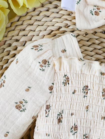 Baby Girls Outfit Set - Floral