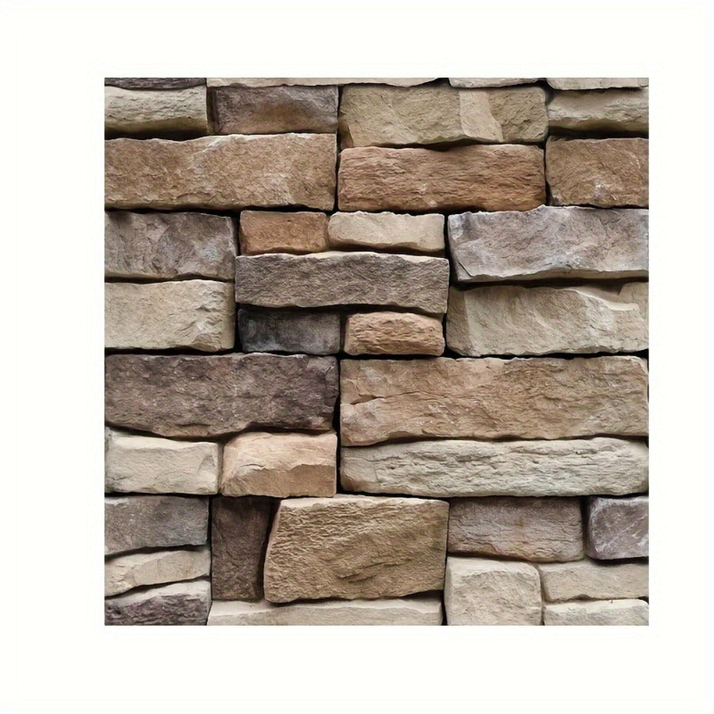 Peel and Stick Tile Stickers 20pcs Vintage Brick Pattern Self-Adhesive Waterproof Wall Tiles for Kitchen Bathroom Toilet – Removable Oil-Proof Backsplash Wall Art Decor