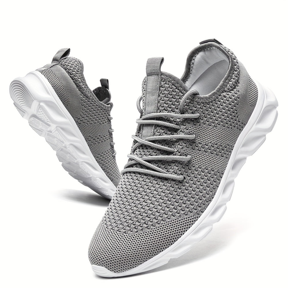 Men's Running Shoes – Breathable Mesh Lightweight for Outdoor & Travel