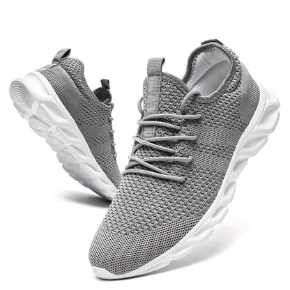 Men's Running Shoes – Breathable Mesh Lightweight for Outdoor & Travel
