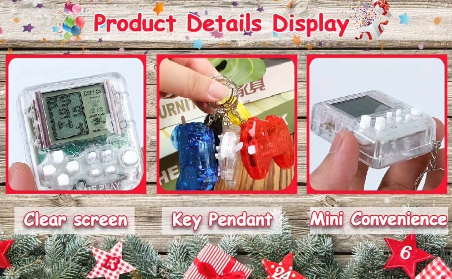 18-Piece Gaming Keychain Party Favors for Kids – Mini Video Game Keychain Set Boys Birthday Party Supplies Goodie Bag Stuffers Classroom Prizes Gamer Gift